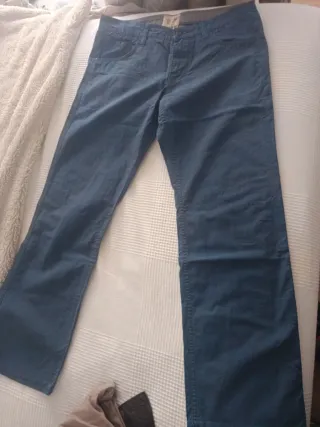 Pantalón Esprit Talla 36/32 Azul