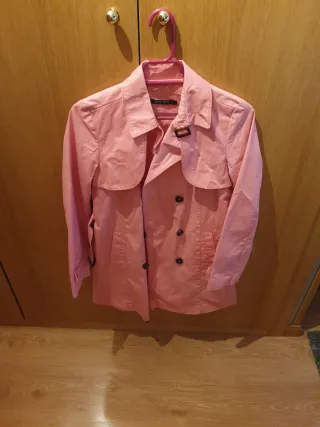 Gabardina rosa