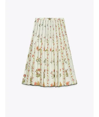 Preciosa!! Falda midi Zara floral. Con etiqueta