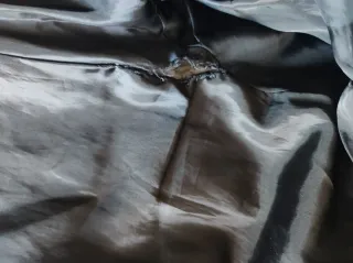 Chaqueta básica negra mujer