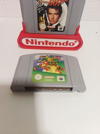 Juegos Nintendo 64: Mario 64 y Goldeneye 007
