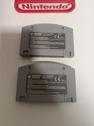 Juegos Nintendo 64: Mario 64 y Goldeneye 007