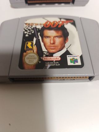 Juegos Nintendo 64: Mario 64 y Goldeneye 007