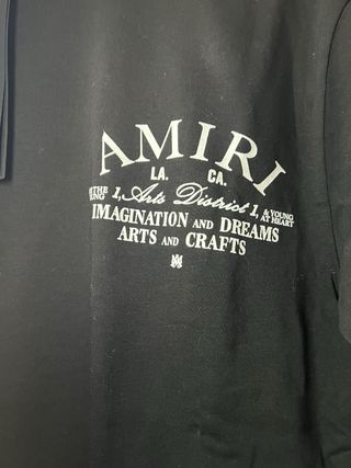 Camiseta Amiri Negra