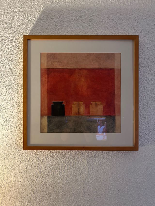 Cuadro Flores Rojas y Rosas