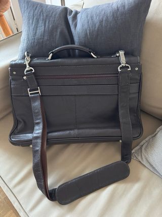 Maletín de piel original para portátil/documentos