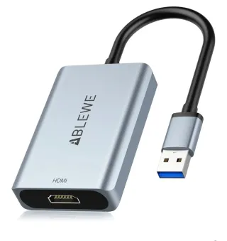 ABLEWE Adaptador USB 3.0 a HDMI Full HD