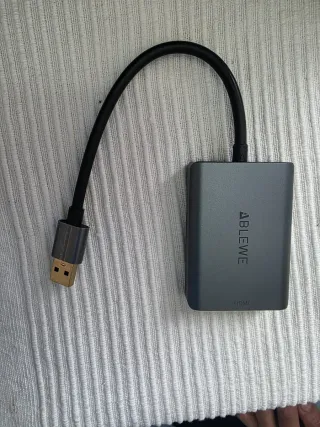 ABLEWE Adaptador USB 3.0 a HDMI Full HD