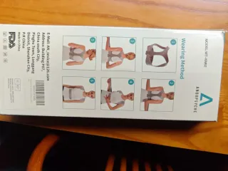 Corrector Postura Espalda ANOOPPSYCHE Gris