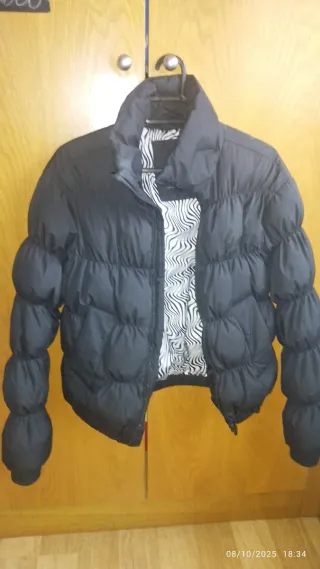 Cazadora Polinesia negra Talla XS