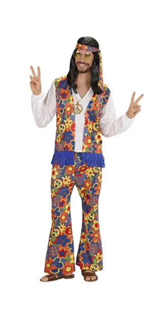 Rubie's Disfraz hippie para adulto