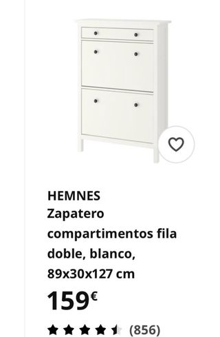 Scaffale scarpiera bianco Ikea
