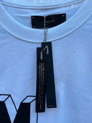 Camiseta Amiri Blanca Talla M