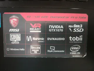 Portátil Gamer MSI GT 72VR Dominator Pro
