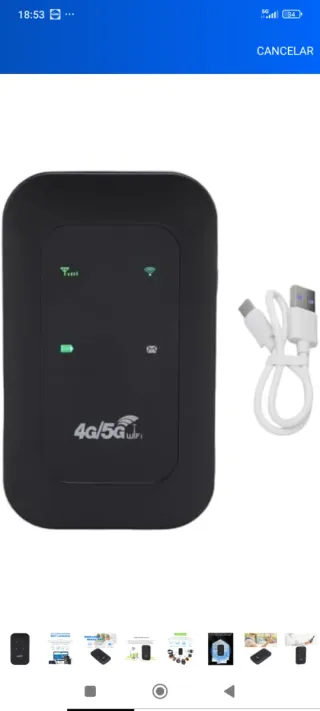 Router Móvil 4G/5G WiFi