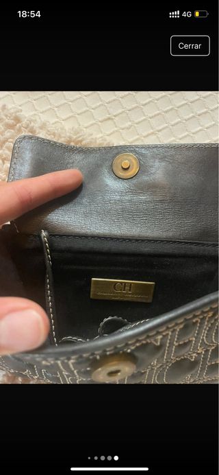 Riñonera Carolina Herrera Negra