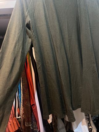 Massimo Dutti cárdigan verde oliva talla única