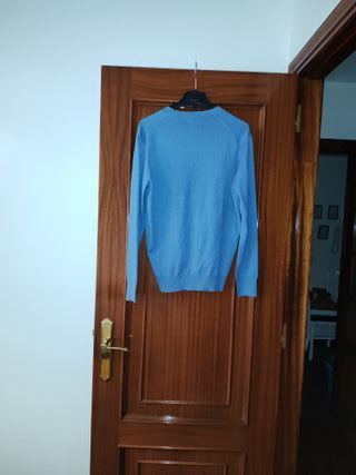 Cárdigan azul claro