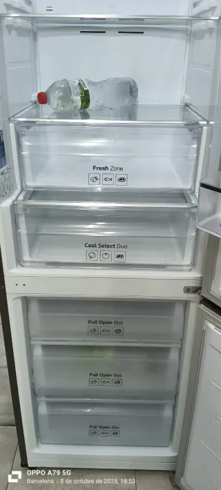 NEVERA COMBI SAMSUNG NO FROST ENERGÍA A+