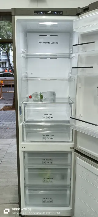 NEVERA COMBI SAMSUNG NO FROST ENERGÍA A+