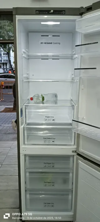 NEVERA COMBI SAMSUNG NO FROST ENERGÍA A+