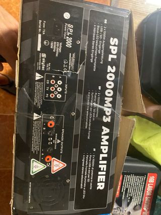 Amplificador SPL 2000W
