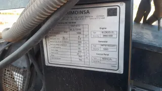 Generador HIMOINSA M7B160SB4 averiado