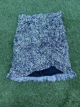 Vestido estampado cebra 