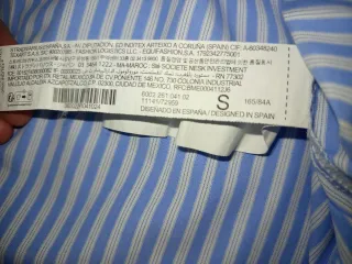 Camisa Stradivarius Rayas Talla S