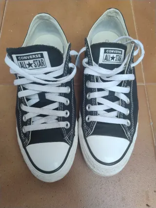 Converse All Star Negras Talla 42.