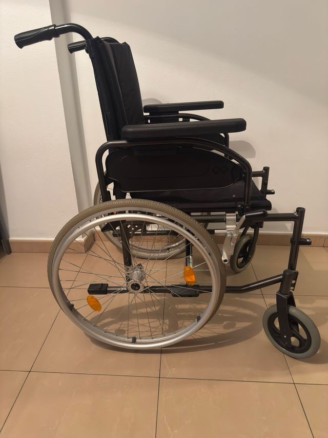 Silla de rueda de aluminio