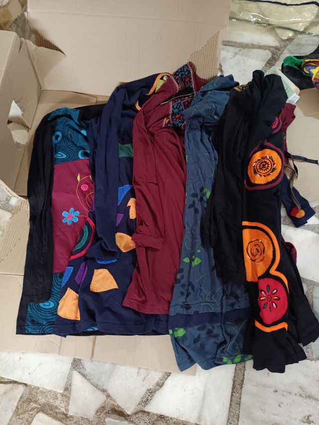 Liquidación
Lote Ropa Estilo Hippie Talla Única