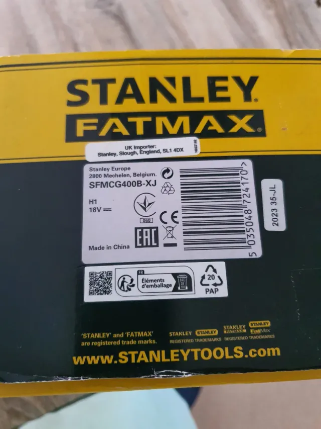 Radial Stanley Fatmax V20