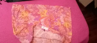 Falda corta verano estampado cachemira