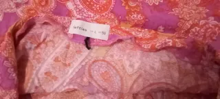 Falda corta verano estampado cachemira