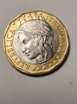 1000 Lire Italia 1998 Moneta