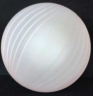 Plafoniera vetro design anni 70