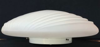 Plafoniera vetro design anni 70