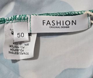 Top lencero estampado floral talla 50