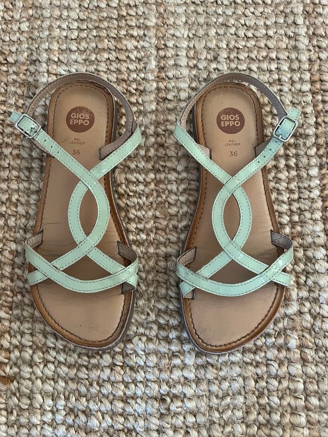 Sandalias Gioseppo Talla 36 Verde