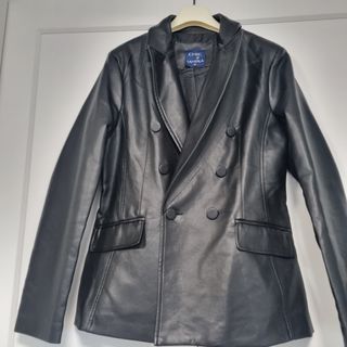 Blazer polipiel Tantra negro talla M