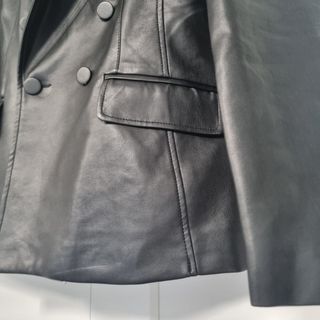 Blazer polipiel Tantra negro talla M