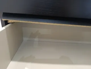 Cómoda Ikea MALM 4 cajones negra