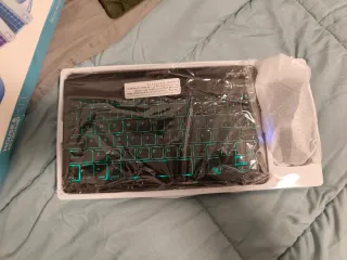 Teclado y Ratón Inalámbrico Retroiluminado