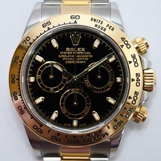 Rolex Daytona Acero y Oro Esfera Negra