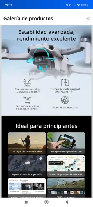 Dron DJI Mini 4K UHD