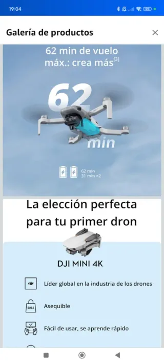 Dron DJI Mini 4K UHD