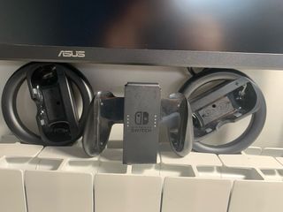 Nintendo Switch Negra/Roja + Accesorios