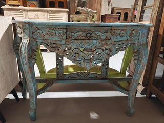 Mesa consola Sitara Turquesa