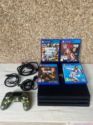 Consola PlayStation 4 Pro 1TB Negra